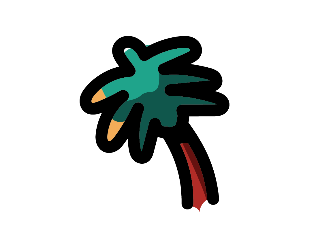 Palm Tree Icon (Left)